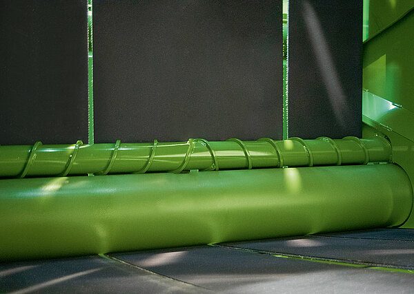 The cleaning rollers