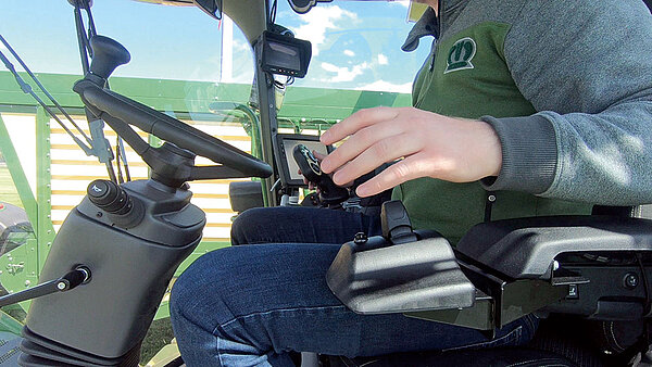 Steering from the joystick