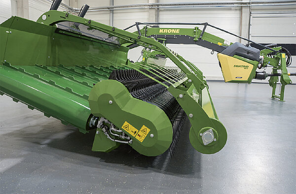 Controlled crop guide