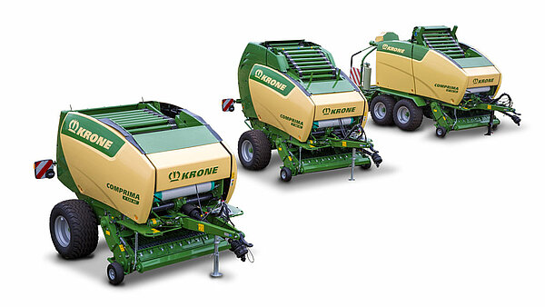 The KRONE bale chambers – fixed, semi-variable or variable