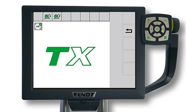 ISOBUS tractor operating terminal