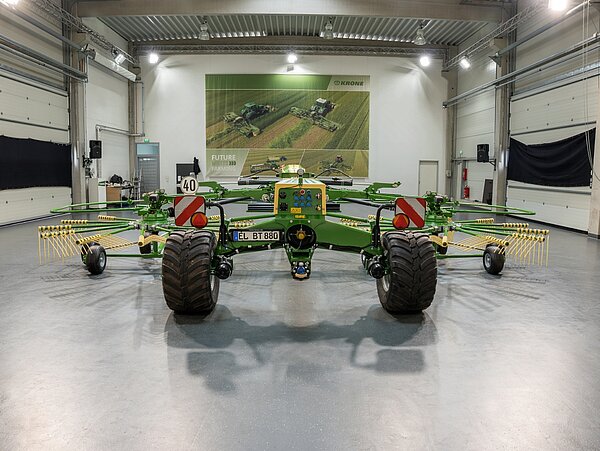 Hitching the round baler – Everything from a single source