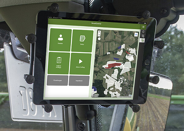 KRONE SmartControl order management