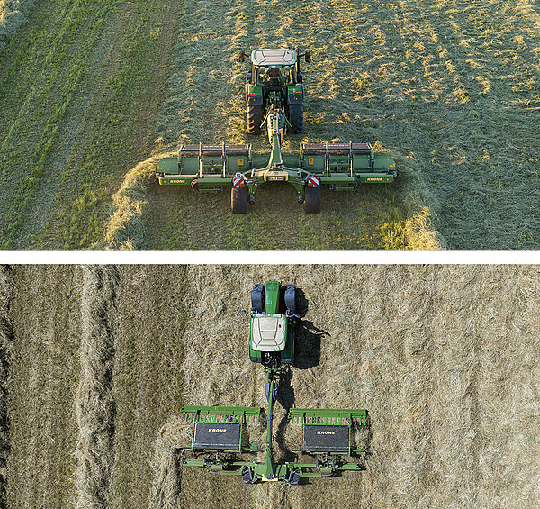 Double swath (left / right / outside)