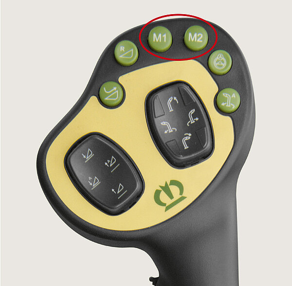 Via control lever