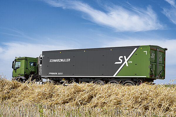 SCHWARZMÜLLER SX – The tipper for bulk material and efficiency