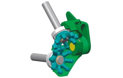 OctoLink eight-finger coupling